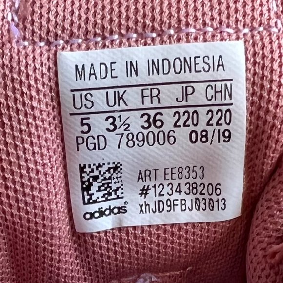 Adidas | Women's Running Shoes | Duramo 9 | Pink | Size 5 - Picture 7 of 7